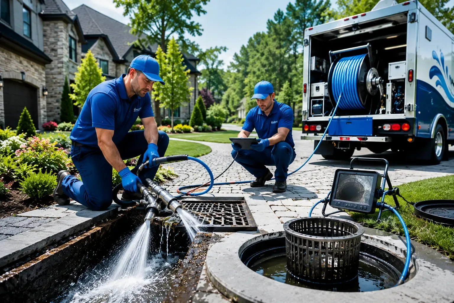 Local outdoor drain cleaning professionals in Greenwich, KS