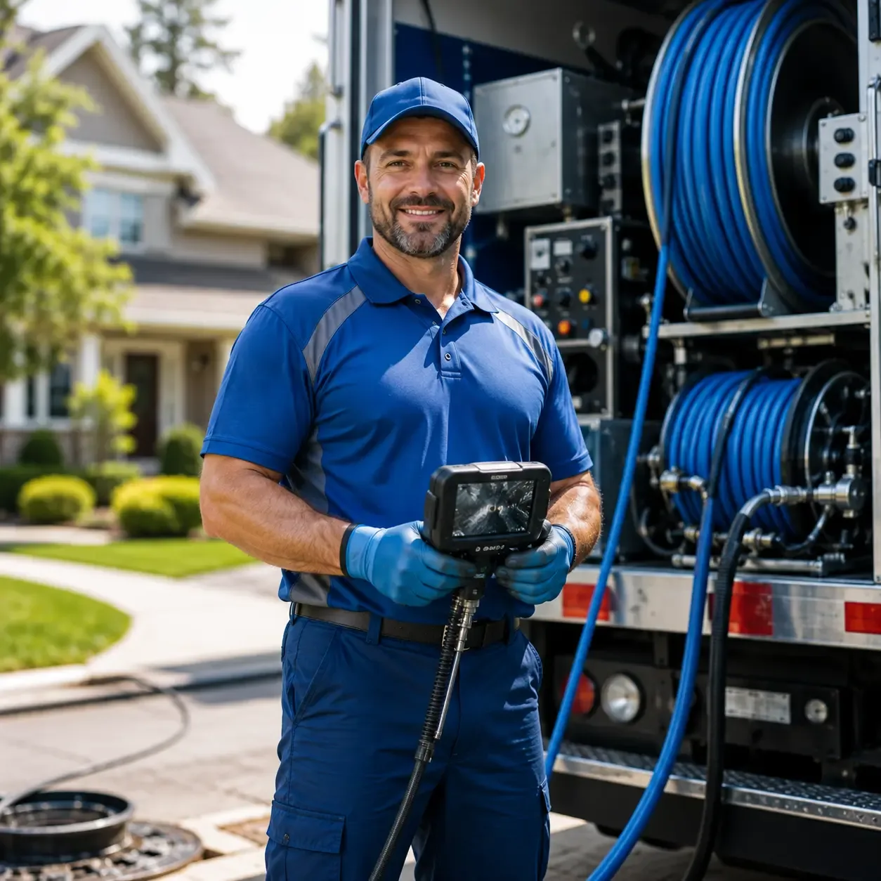 Local outdoor drain cleaning specialists in Greenwich, KS